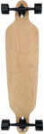 Blank wide drop through complete longboard