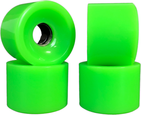 Neon Green Blank 70mm Wheels